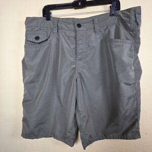 True Religion Ricky Relaxed‎ Straight Men's board Shorts Size 36 Olive Green